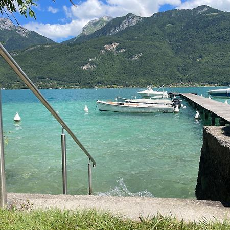 Rare 2 Bedroom With Private Beach On Lake Annecy دوسارد المظهر الخارجي الصورة